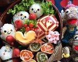 簡単 キャラ弁 りんご 飾り切り⑤作り方12写真
