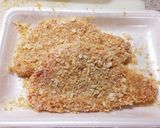 もち麦雑穀ご飯のとろ〜りチーズカツ丼♡作り方3写真