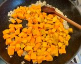 カボチャとグアンチャーレのパスタ作り方3写真