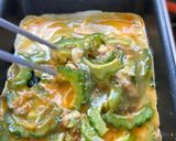 ゴーヤチーズ卵焼き作り方3写真