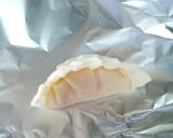 にんにく無し！たっぷり春菊の焼き餃子作り方8写真