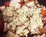 雑炊ミルク辛ラーメン作り方2写真