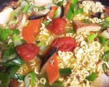雑炊ミルク辛ラーメン作り方3写真