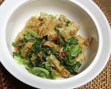 サラダ菜といわし天の、ちりめん山椒炊き作り方4写真
