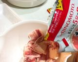 美味しい～やわらかお肉で鉄板焼きそば作り方2写真