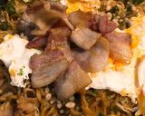 美味しい～やわらかお肉で鉄板焼きそば作り方5写真