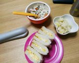 初めての幼稚園運動会弁当2017（覚書）作り方4写真