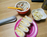 初めての幼稚園運動会弁当2017（覚書）作り方4写真