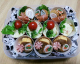 初めての幼稚園運動会弁当2017（覚書）作り方17写真