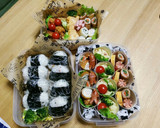初めての幼稚園運動会弁当2017（覚書）作り方22写真