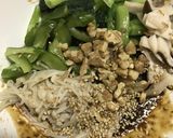 小松菜の胡麻味噌くるみ和え作り方9写真