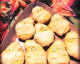 春巻きの皮で♪チキンナゲットのミイラ〜ズ作り方5写真