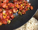 金曜日はプチプチ玄米オムライス❤︎作り方5写真