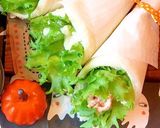 サンドらず ハロウィン弁当 花束風サンド作り方2写真