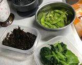 ひじきとほうれん草の和え物作り方1写真