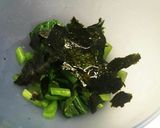 あっという間に♪小松菜の海苔和え作り方2写真
