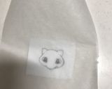 キャラ弁 ポケモン ミュウ作り方1写真
