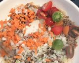 バターナッツのハロウィン肉詰め作り方6写真