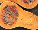 バターナッツのハロウィン肉詰め作り方7写真