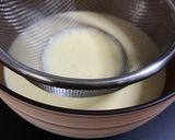 簡単！カップでチーズケーキ(黒豆入り）作り方4写真