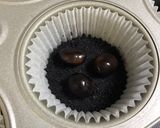 簡単！カップでチーズケーキ(黒豆入り）作り方5写真