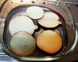 レンジで♪さつまいものハチミツレモン煮作り方1写真