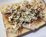 レンコンの胡麻＊味噌＊おかかトースト作り方7写真