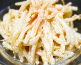 レンジで4分！簡単★もやしの塩昆布和え作り方8写真