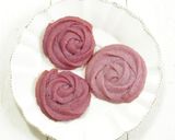 * 卵不使用 ♡ 紫芋のローズクッキー♪作り方8写真
