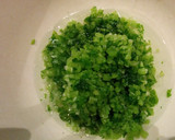 大根の茎としらす干しのわさびナムル作り方1写真