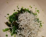 大根の茎としらす干しのわさびナムル作り方3写真