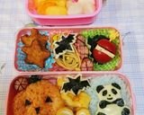 キャラ弁☆ハロウィン&パンダシャンシャン作り方5写真