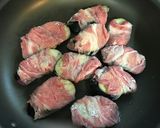 甘辛で美味しい なすの肉巻き作り方7写真