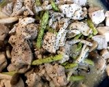 \鶏肉としめじのにんにくバター焼き/作り方9写真