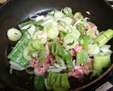 肉味噌チーズ辛ラーメン作り方2写真