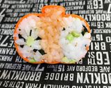 ツートンカラーのパンプキンおにぎり作り方2写真