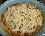 肉味噌チーズ辛ラーメン作り方5写真