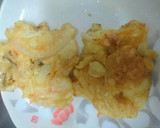 かき揚げ、イカ、人参、舞茸、きざみ海苔作り方4写真