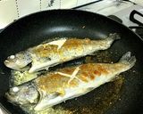 簡単★ニジマスのバターポン酢焼き★時短♪作り方5写真