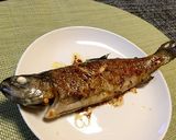 簡単★ニジマスのバターポン酢焼き★時短♪作り方8写真
