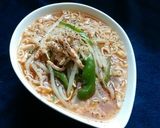 もやしとろみラーメン～生碼麺風作り方9写真