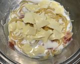 ズボラ♥レンジだけ♪全卵カルボナーラஐஃ作り方3写真