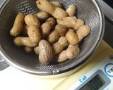 ブロと茹で落花生のゴマ味噌和え作り方3写真