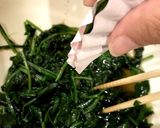 レンジでほうれん草のおひたし作り方8写真