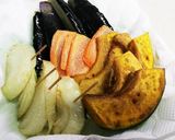 ゴロっと野菜☆スープカレー風鍋焼ラーメン作り方2写真