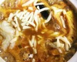 ゴロっと野菜☆スープカレー風鍋焼ラーメン作り方5写真