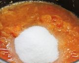 柿と濁り酒のふわっふわロールケーキ作り方3写真