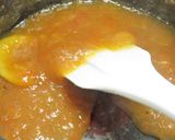 柿と濁り酒のふわっふわロールケーキ作り方4写真
