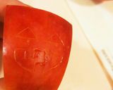 お弁当に りんごでジャックオランタン♪作り方2写真