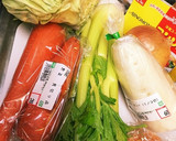 ☆野菜とろとろ超簡単 我が家の ポトフ♬作り方1写真